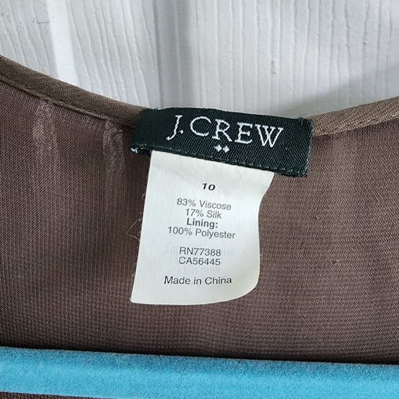 J. Crew Silk Blend Dress - Picture 2 of 5